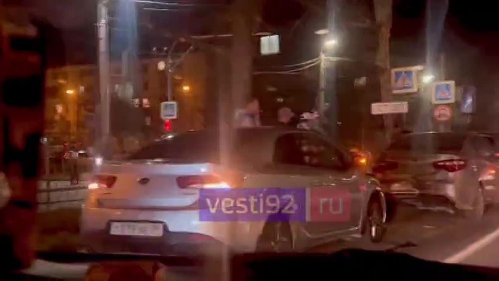 В Севастополе произошло ДТП в районе перекрёстка возле ТЦ «Океан»