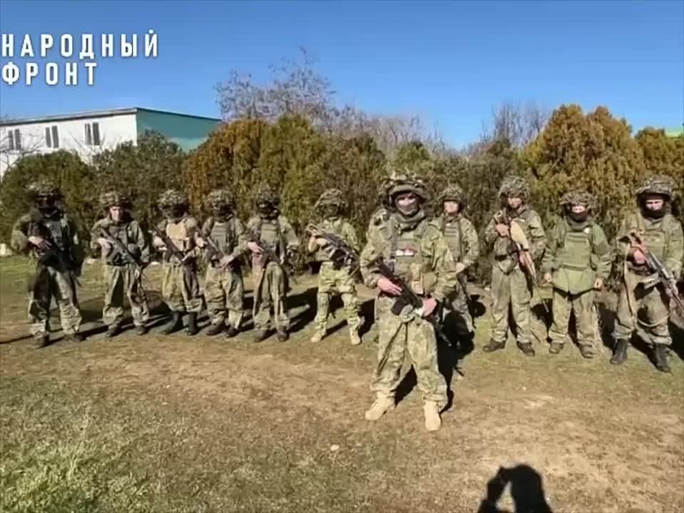 Праздничное обращение крымских и севастопольских десантников к женщинам России!