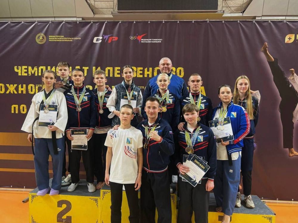 Севастопольские спортсмены завоевали медали на Чемпионате и Первенстве ЮФО по тхэквондо ВТФ в дисциплине пхумсэ