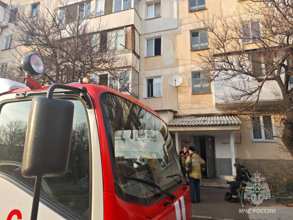 Пожар в многоквартирном доме в Севастополе унес жизнь мужчины