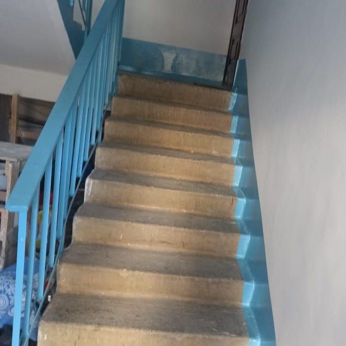 Закончен ремонт второго подъезда по улице Героев Бреста д. 31