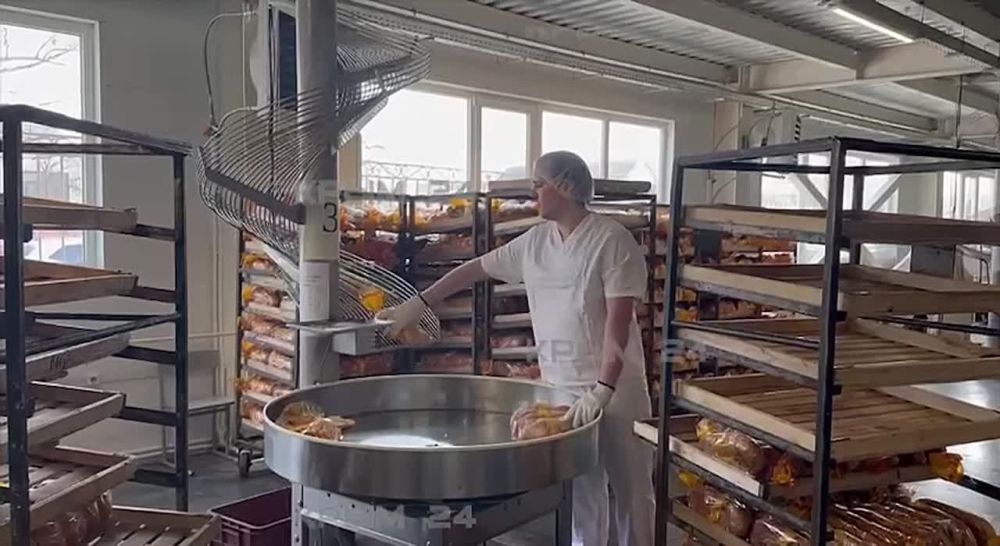 Новую линию запустили на хлебозаводе в Севастополе