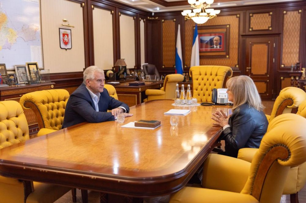 Аксенов поблагодарил главу ЦИК за помощь в организации референдума 2014 года