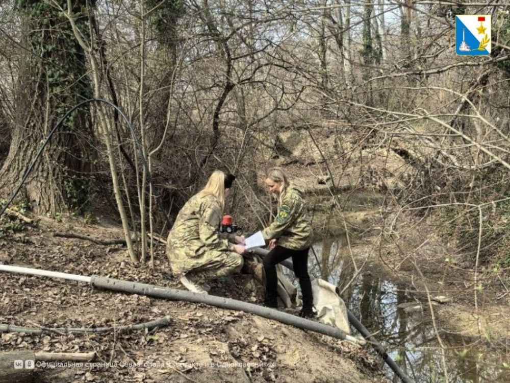 Сотрудники департамента природных ресурсов и экологии города Севастополя выявили факт незаконного забора воды из реки Бельбек — обнаружена самовольно установленная система водозабора, представляющая собой шланги, ведущие на...