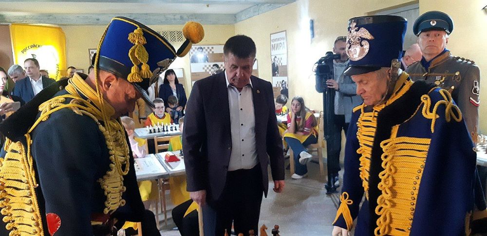 1 апреля 2025 года состоялось открытие Шахматной школы Российского военно-исторического общества имени С.С. Урусова в городе Севастополе 1 апреля 2025 года состоялось открытие Шахматной школы Российского военно-исторического общества имени С.С. Урусова в городе Севастополе