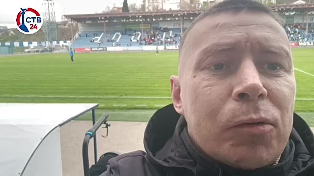 Первый тайм завершился. Счет в матче ФК «Севастополь» — ФК «Сочи-2» — 1:2