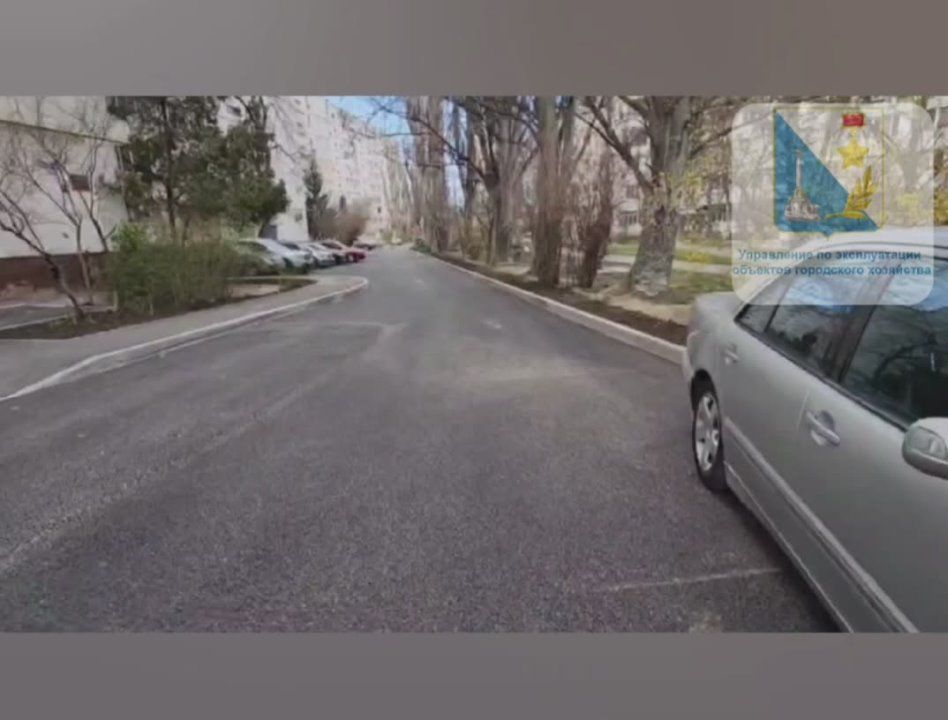 Завершены работы по благоустройству внутриквартальных дорог во дворе домов №210 - 212 по улице Генерала Острякова