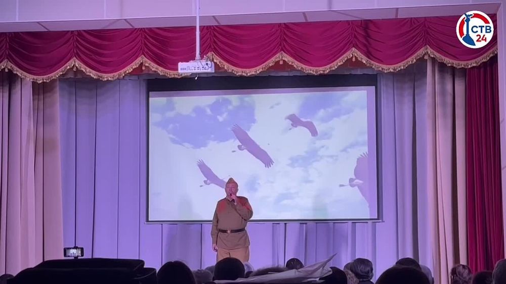 В селе Вишнёвое прошел концерт из цикла «Путь к Победе»