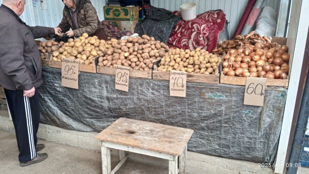 Департамент сельского хозяйства проинформировал о ситуации с ценами на картофель в Севастополе