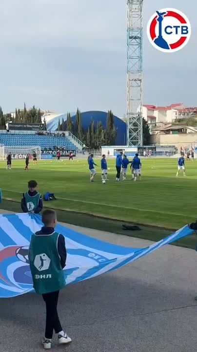 С минуты на минуту начнётся матч ФК «Севастополь» с ФК «Легион»