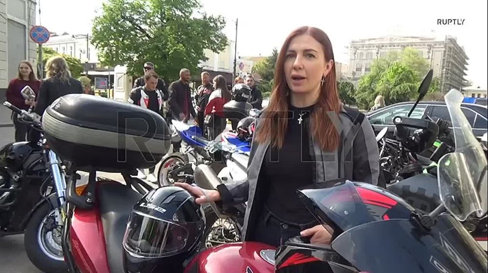 В Крыму стартовал мотопробег «Живая память», посвященный 80-летию Победы