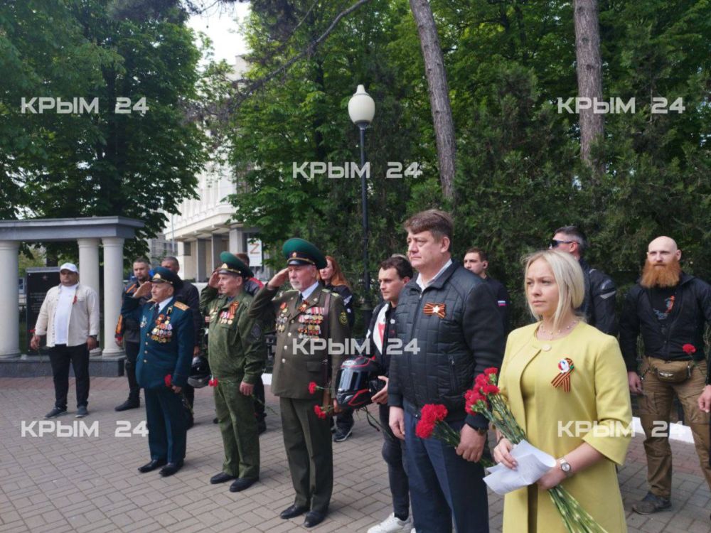 В Симферополе стартовал мотопробег «Живая память»