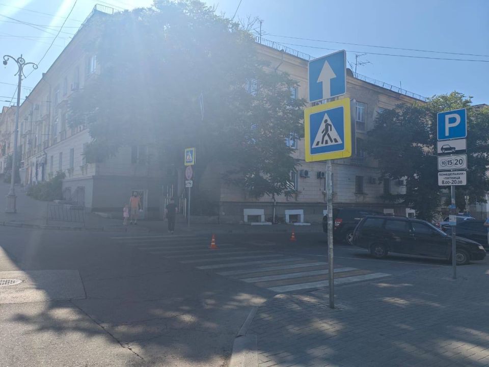 ДТП с несовершеннолетним пешеходом на улице Очаковцев ДТП с несовершеннолетним пешеходом на улице Очаковцев