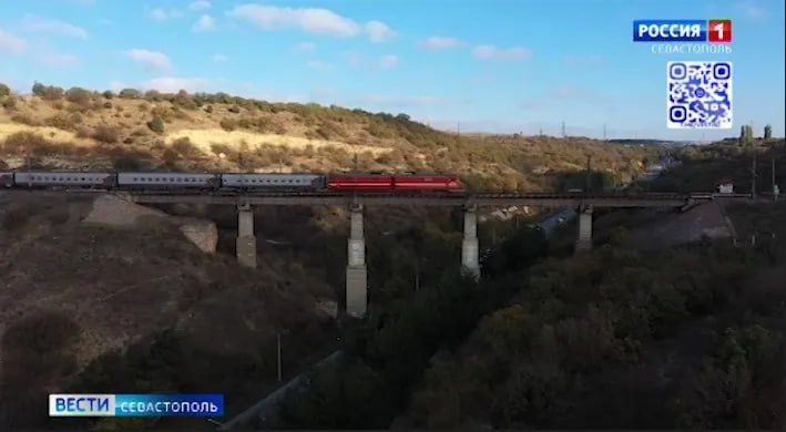 «Виноградный экспресс» вышел на маршрут Симферополь – Инкерман