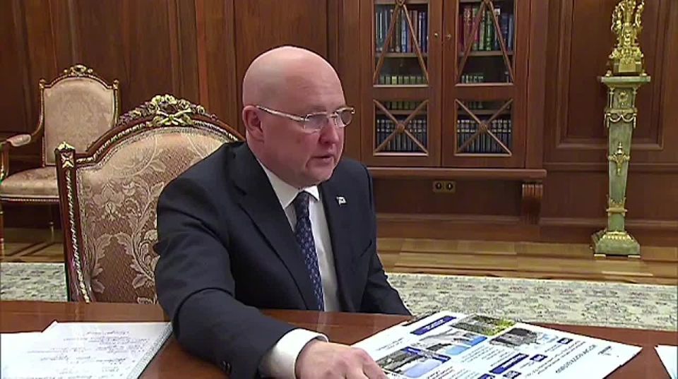 Михаил Развожаев доложил Владимиру Путину об экономических показателях Севастополя за первый квартал 2025 года