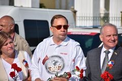 Александр Кулагин: За последние два дня участники автопробега &quot;Дорогами Победы -2025&quot; преодолели более 1000 км. Побывали в Городах Воинской славы Елец и Орёл, прибыли в Город-Герой Смоленск, где встретились с...