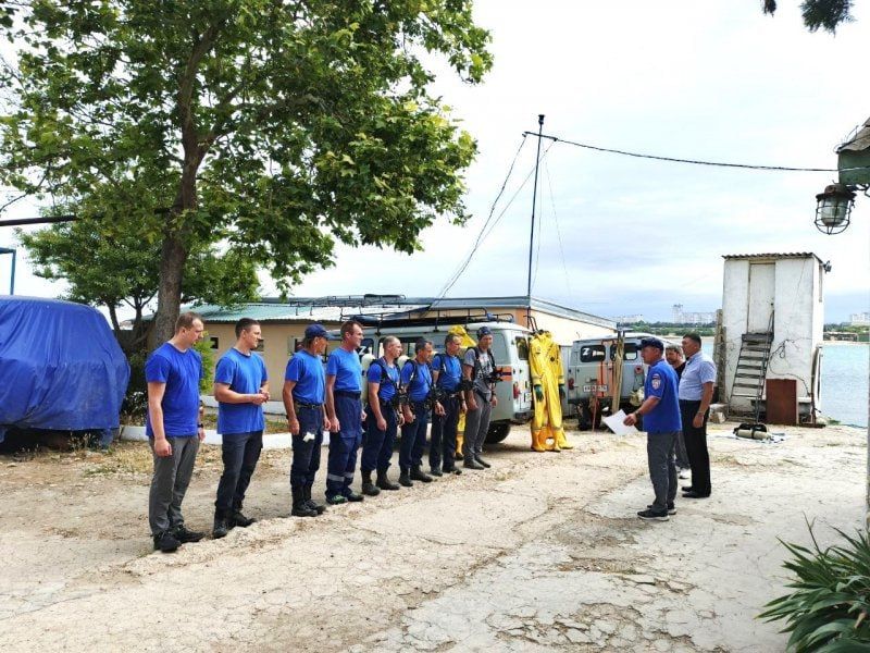 Спасатели Севастополя успешно прошли плановую аттестацию