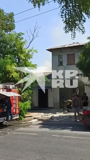 На Новороссийской в Севастополе пожар, поделился видео наш читатель