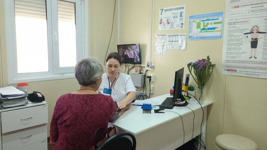 В селе Хмельницкое сегодня прошел День здоровья