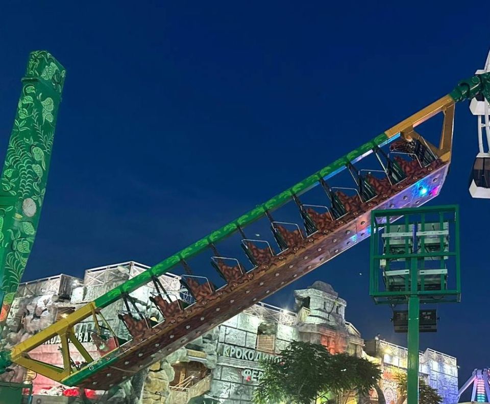 Прокуратура Крыма начала проверку после аварийной остановкой аттракциона в Евпатории