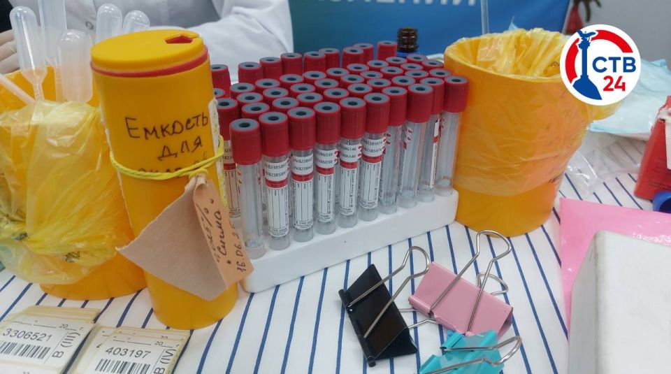 В севастопольском Штабе общественной поддержки проходит донорская акция