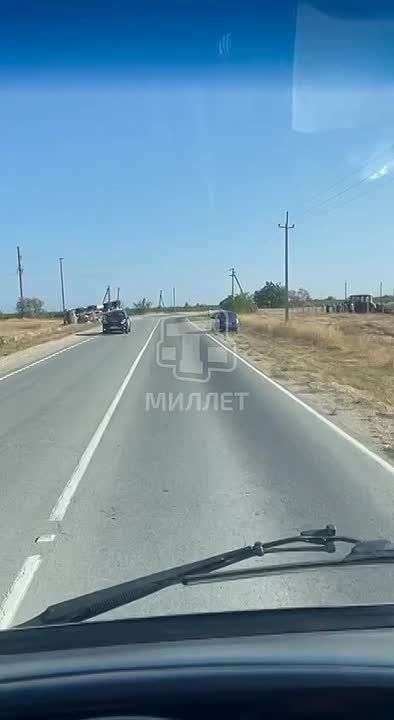 Самосвал попал в ДТП возле Орловки под Севастополем, подробности уточняются