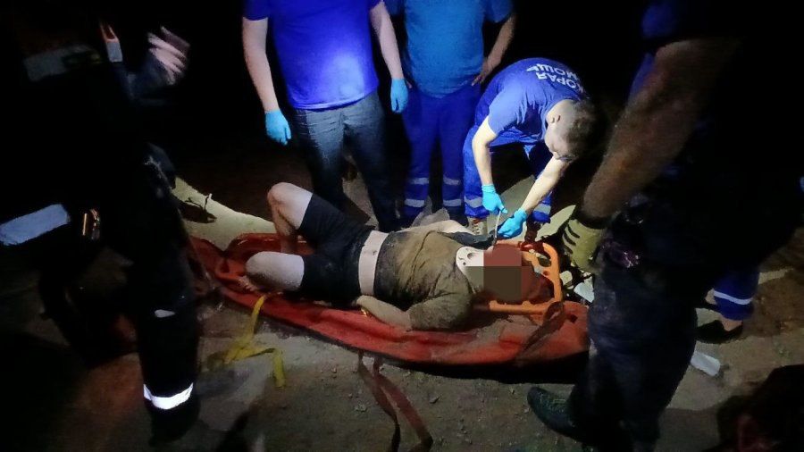 В Казачьей бухте спасли мужчину, упавшего с обрыва