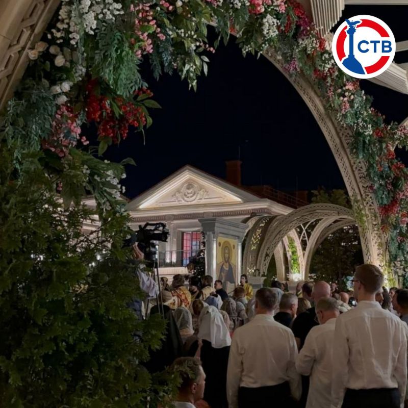 Сотрудники телеканала «СТВ» обеспечили прямую трансляцию Божественной литургии ко Дню Крещения Руси