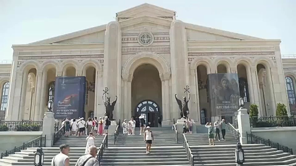 В Новом Херсонесе открылась первая часть экспозиции «Крёстный отец»