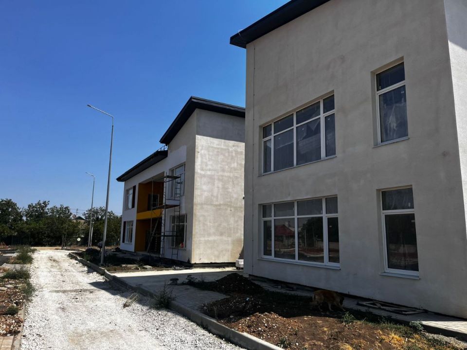 Юрий Гоцанюк: Завершается строительство детского сада на 280 мест в селе Амурское Красногвардейского района