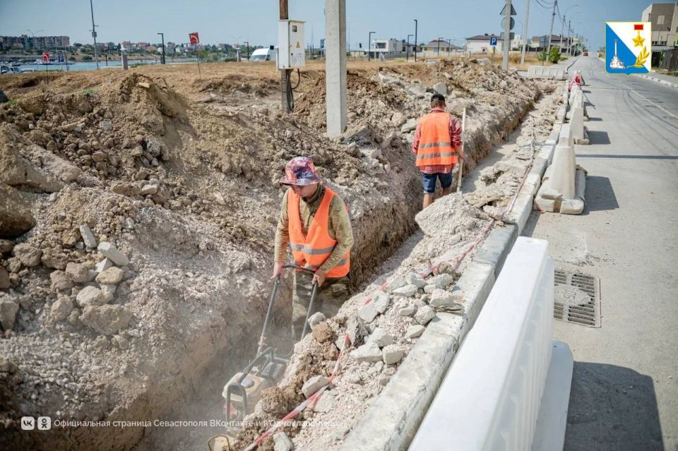 В бухте Казачьей начали обустраивать систему водоотведения В бухте Казачьей начали обустраивать систему водоотведения