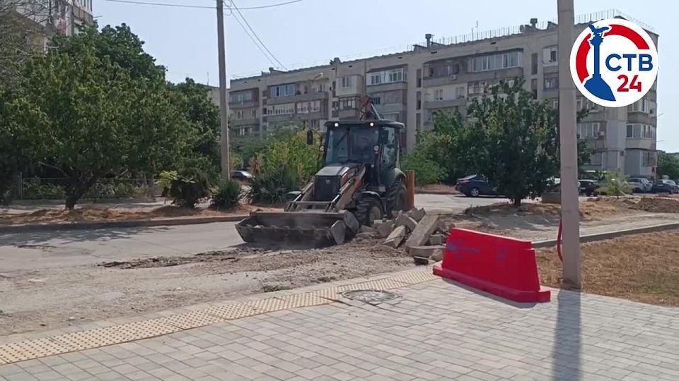 Рядом с центром «Бухта Казачья» создают систему водоотведения