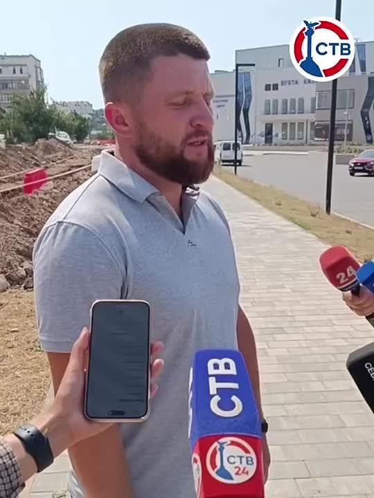 Около «Казачьей Бухты» приступили к обустройству системы водоотведения