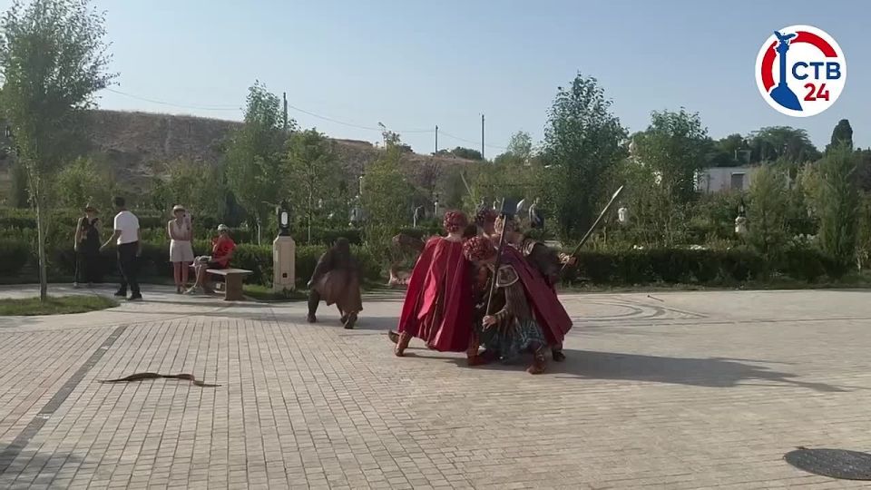 В Новом Херсонесе ожили герои античных поэм