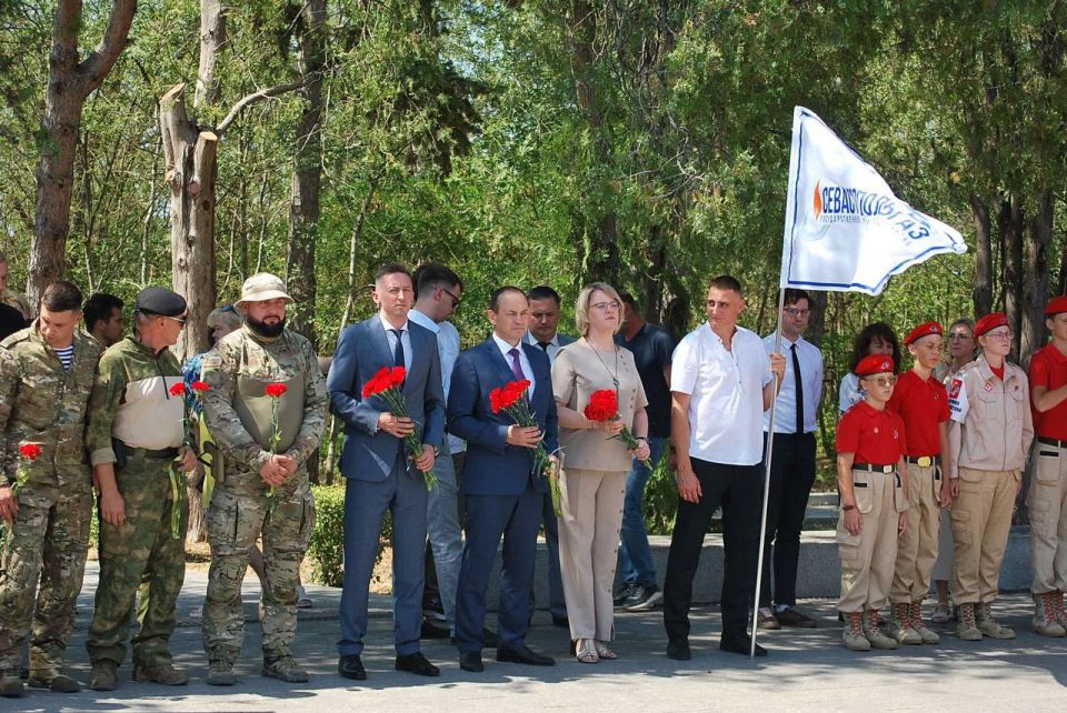 ГУП «Севастопольгаз» стал участником памятного мероприятия в рамках акции «Дорогами Великой Победы»