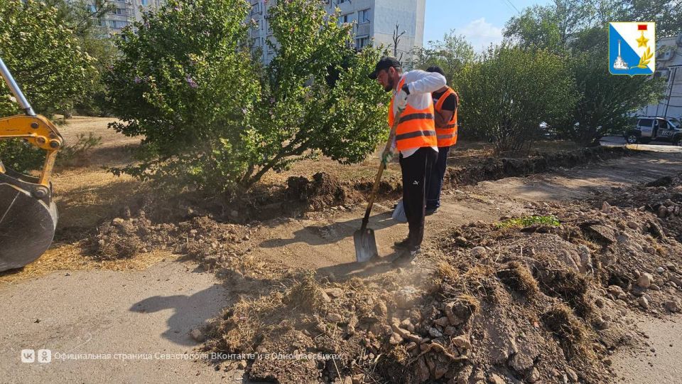 Ремонтируем пешеходные зоны возле школ Ремонтируем пешеходные зоны возле школ