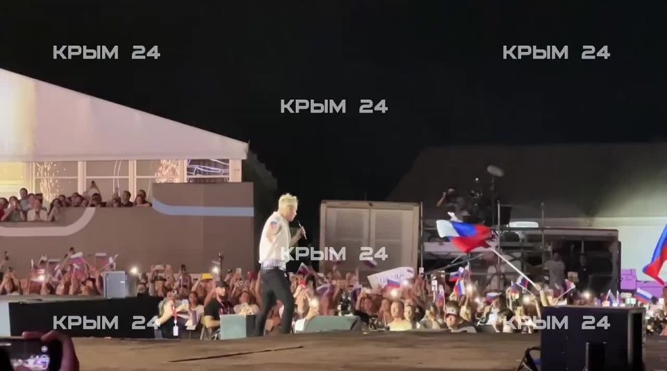 Эксклюзивные кадры выступления Shamana на фестивале «Таврида.АРТ» в Крыму