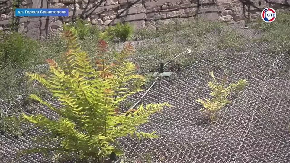 Реконструкцию опасного оползневого участка на Героев Севастополя завершат досрочно