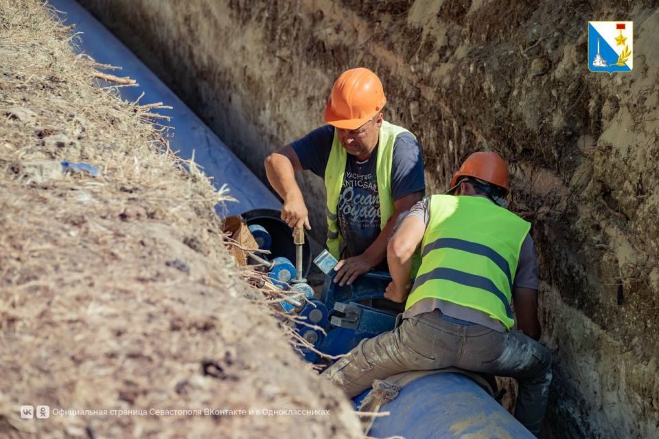 Завершаем реконструкцию водовода