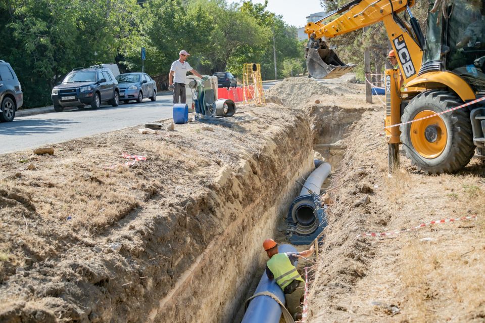 Продолжаем реализацию проекта по реконструкции магистрального водовода ВУ-7 – ВУ-20