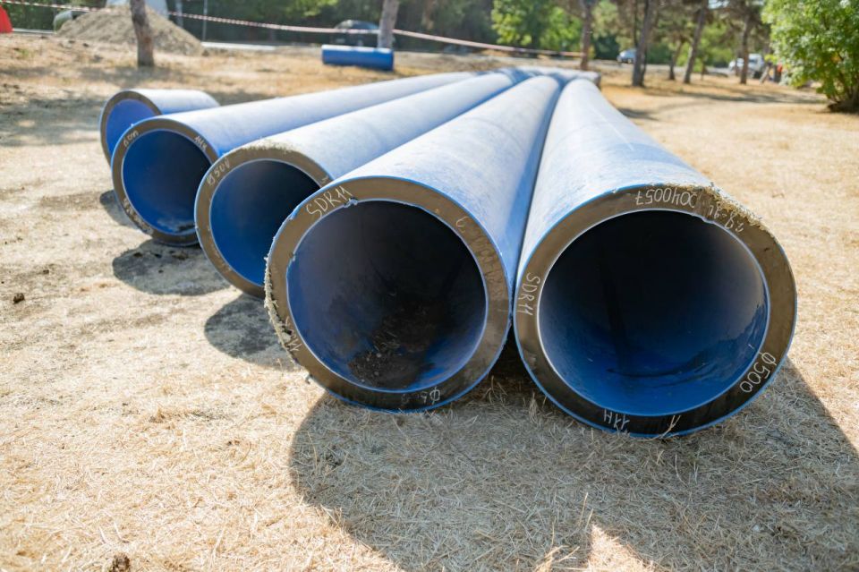 В Севастополе до конца года завершат реконструкцию ключевого магистрального водовода