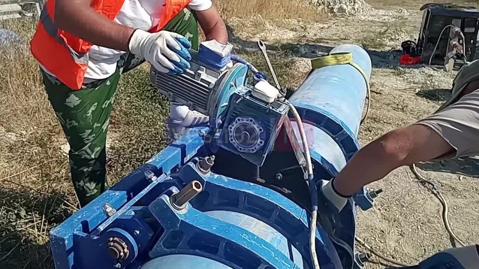 Реконструкция водовода от Штурмового до Ялтинского кольца завершена уже на 80 процентов