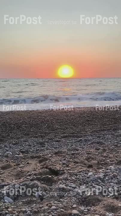 Черноморский закат как отдельный вид искусства