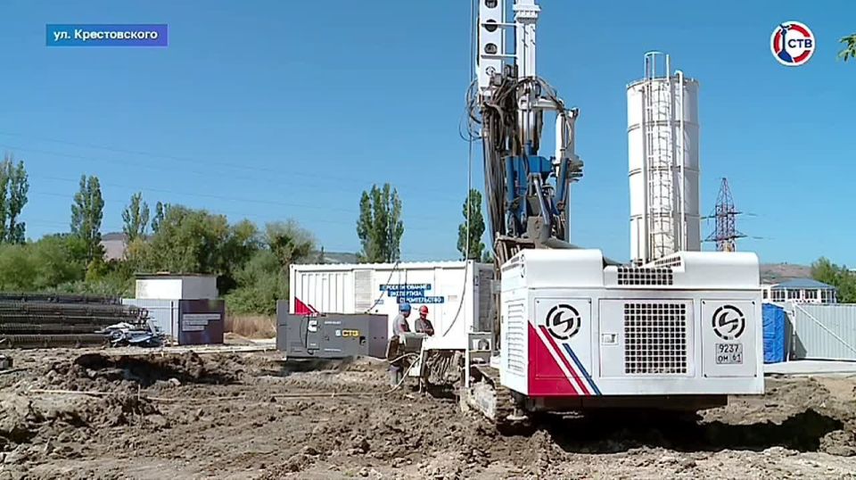 В Севастополе продолжается строительство канализационного коллектора от Балаклавы до очистных сооружений «Южные»