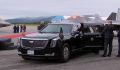 Путин и Трамп покинули аэродром на одной машине