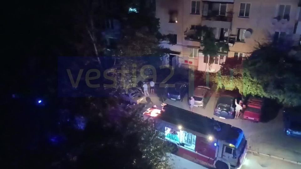 Этой ночью на улице Генерала Острякова силы МЧС потушили пожар