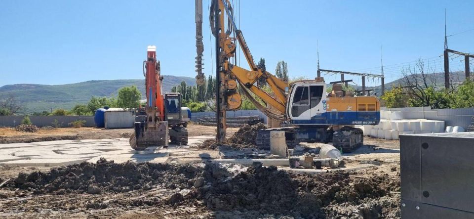 В Севастополе началось строительство канализационно-насосной станции «Золотая балка»