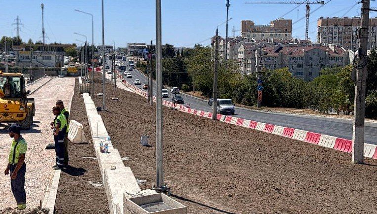В Севастополе готовятся запустить движение по дублёру улицы Вакуленчука