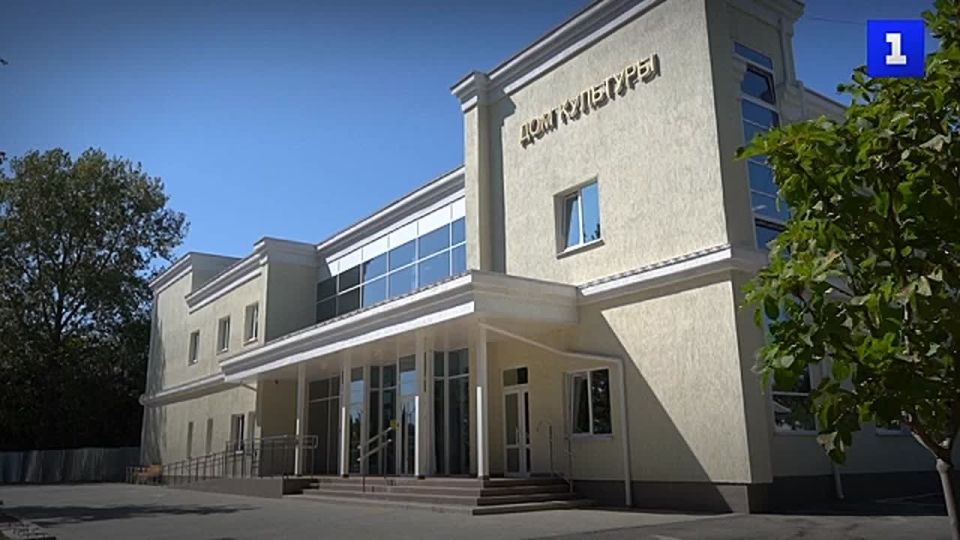 В 1-м отделении Золотой Балки в Балаклаве построили Дом культуры