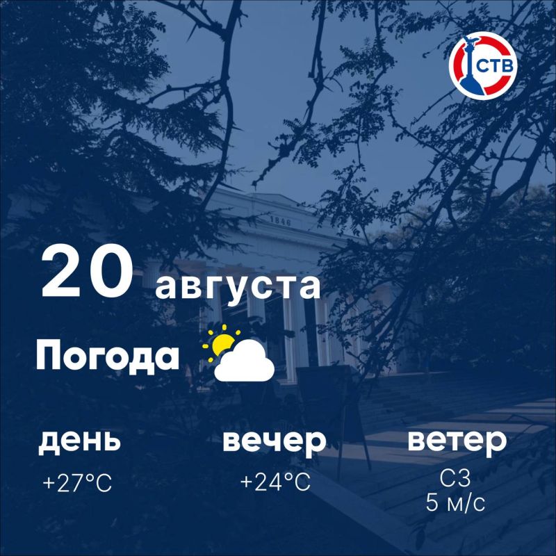 Доброе утро, севастопольцы! Лето в городе продолжается